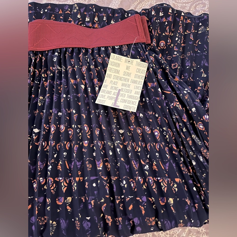 Lularoe Jill Pleated Skirt